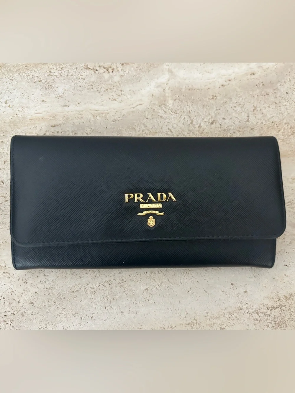Prada long wallet